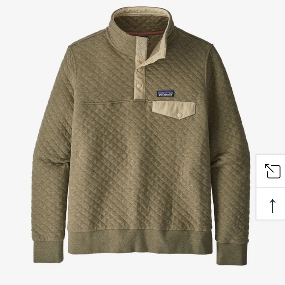 Patagonia Tops - Patagonia Organic Cotton Quilt Snap-T Pullover, size medium, perfect condition